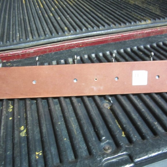 COAT HANGER, 6 HOOK SCROLL RAIL COAT HANGER IN ESPRESSO - Picture 3 of 4